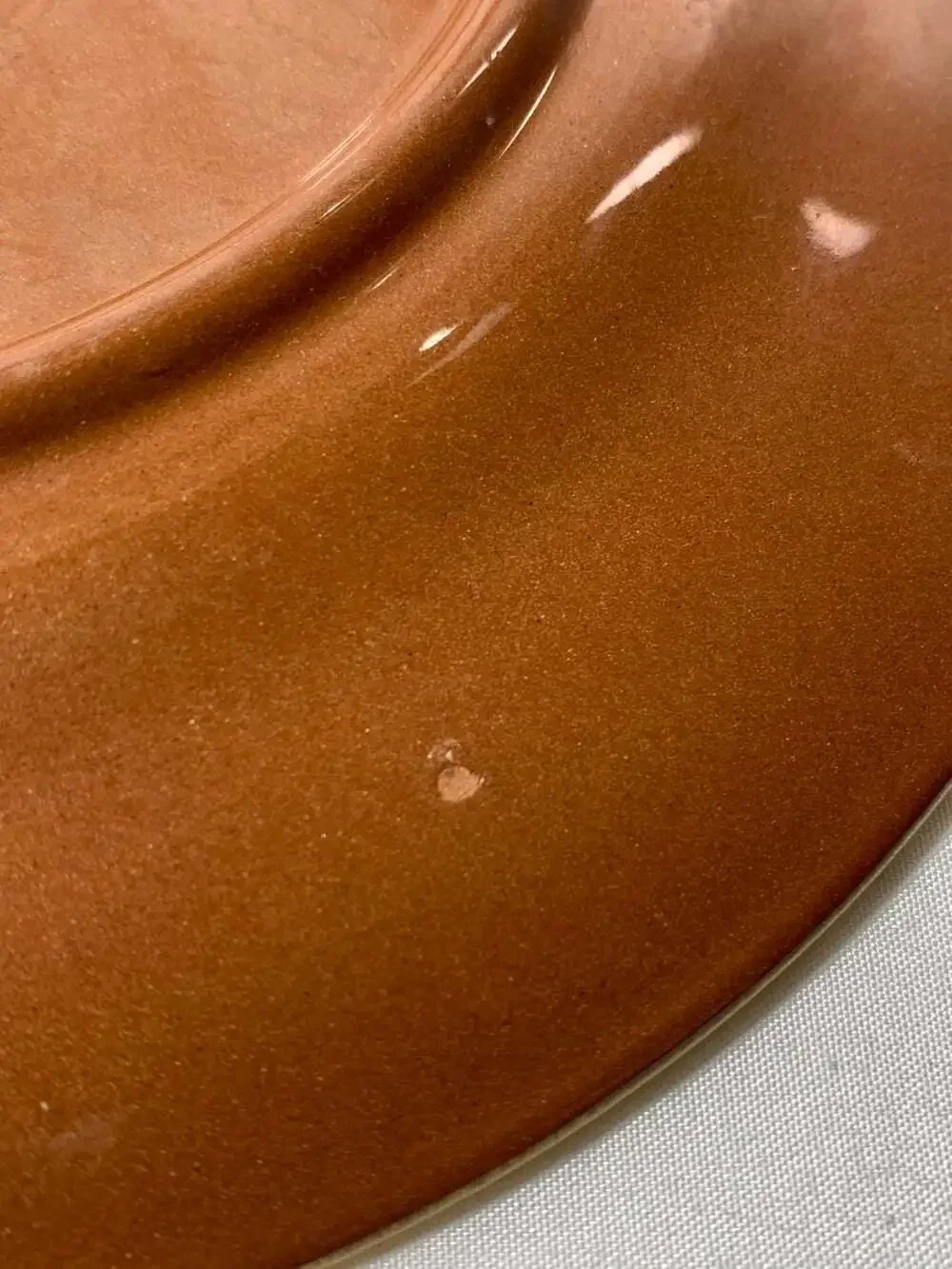 Vintage Stangl pottery eight inch plate cherries